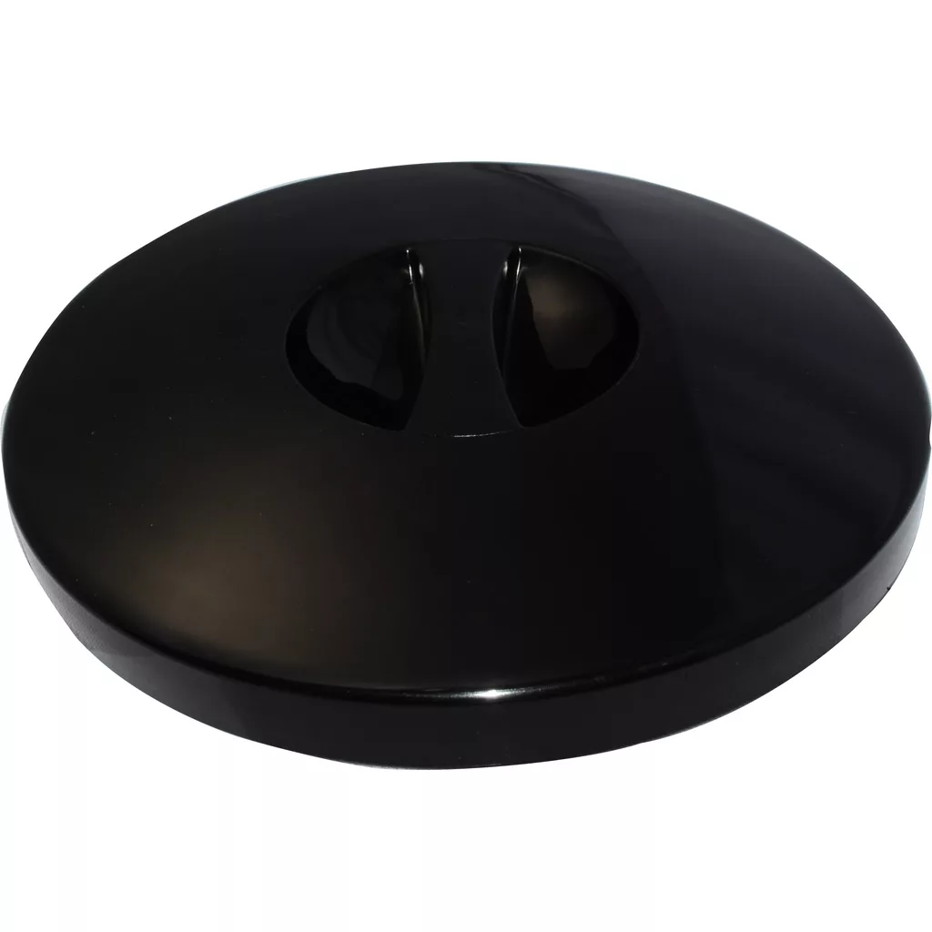 Quamar 160081 bean hopper lid – T48, black plastic accessory for espresso grinders