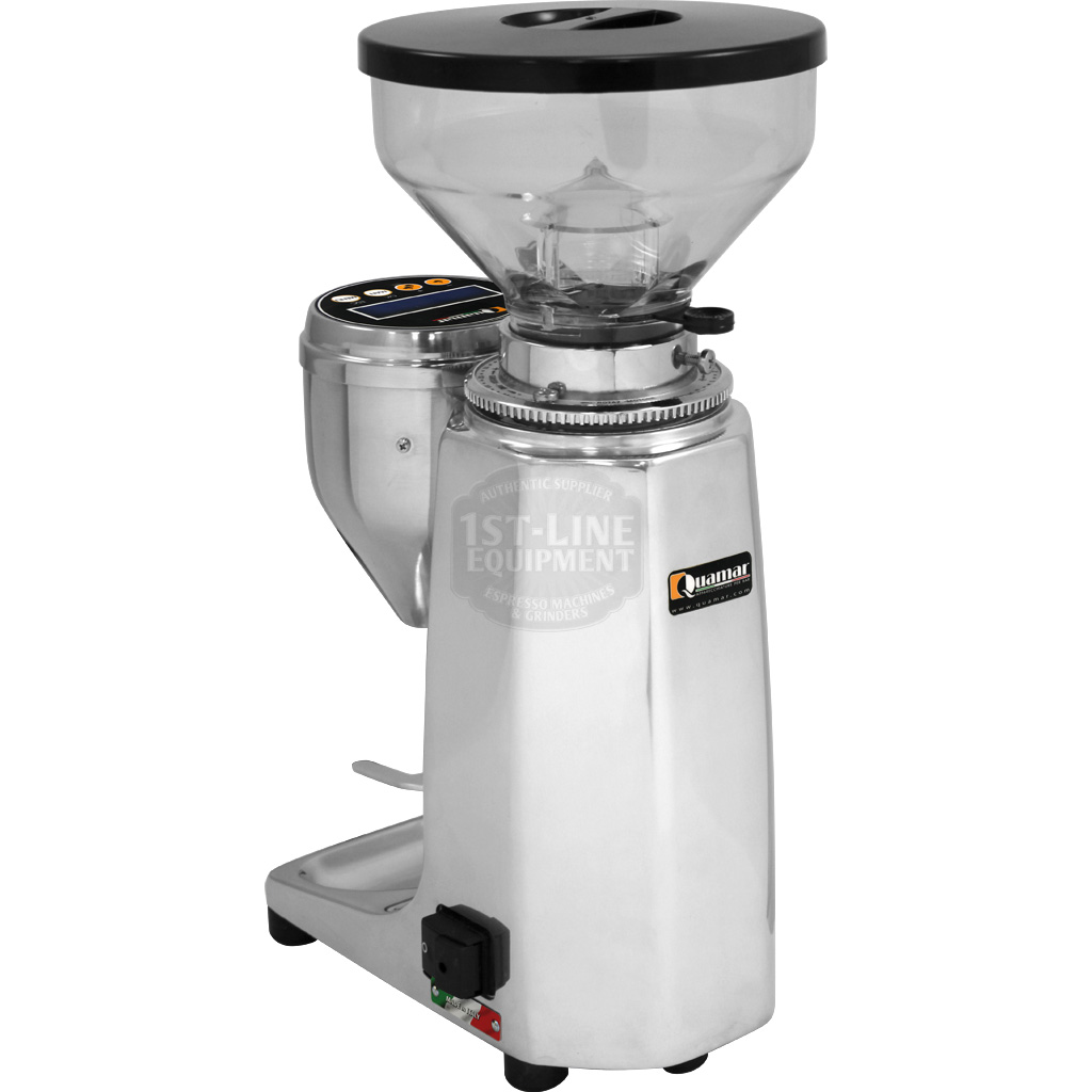 Quamar Q50E Electronic Stepped Doserless Espresso Coffee Grinder 1st