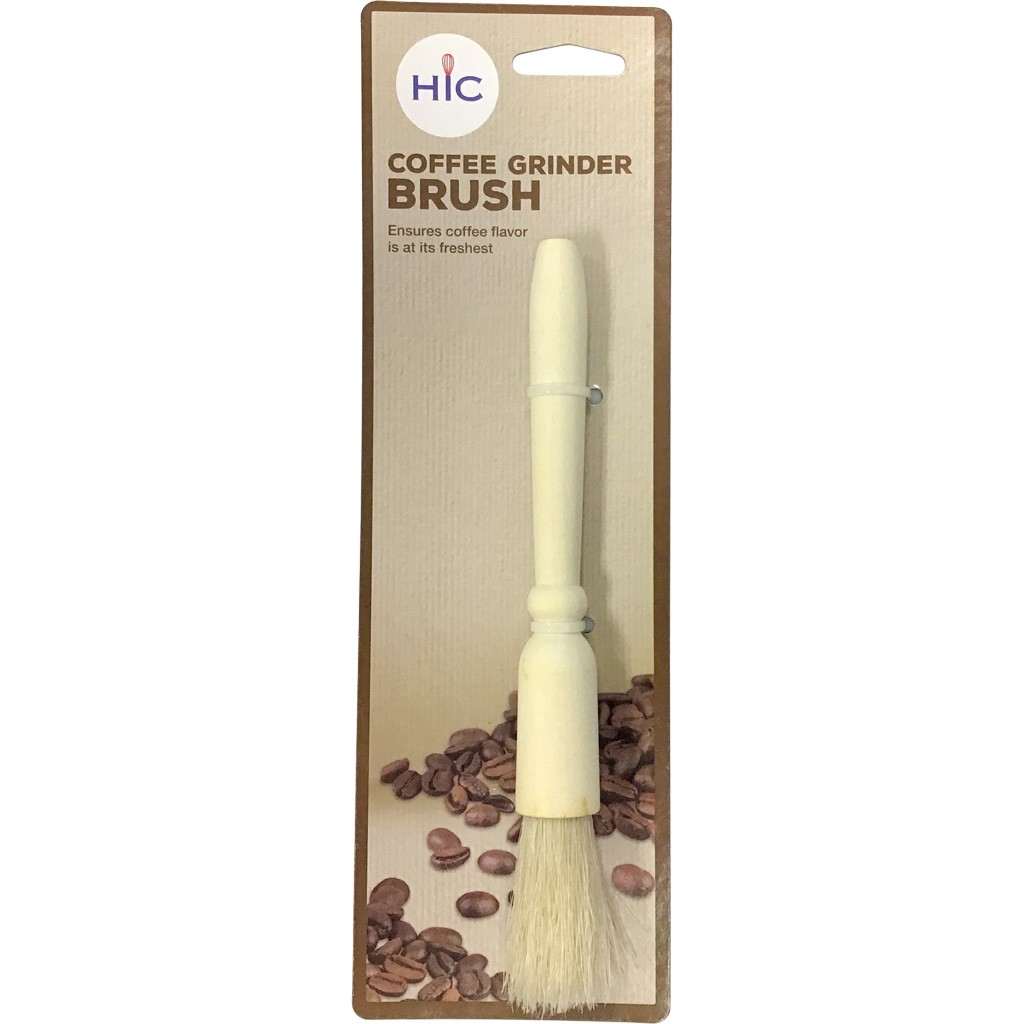 DISCONTINUED HIC Coffee Grinder Brush Harold Import Company