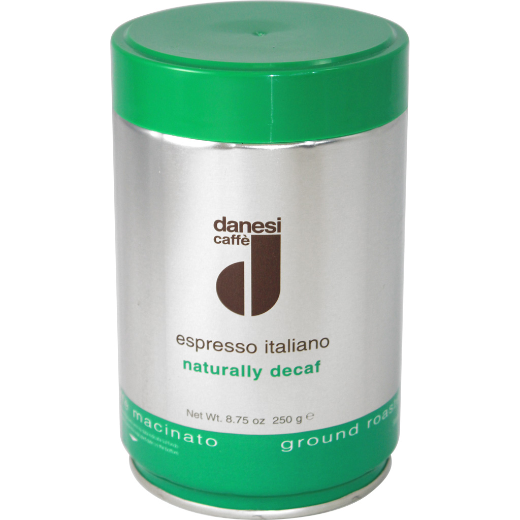 Danesi Espresso Decaf Ground Coffee 8.8 oz can
