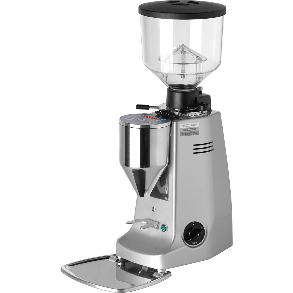 Mazzer Major Commercial Espresso Grinder electronic, silver