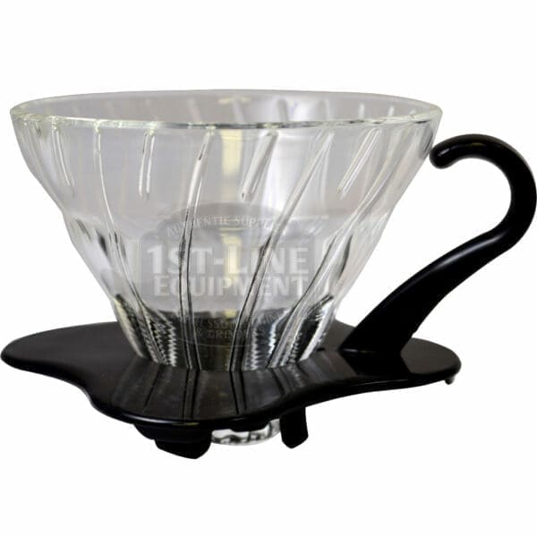Hario V60 01 Black Glass Coffee Dripper
