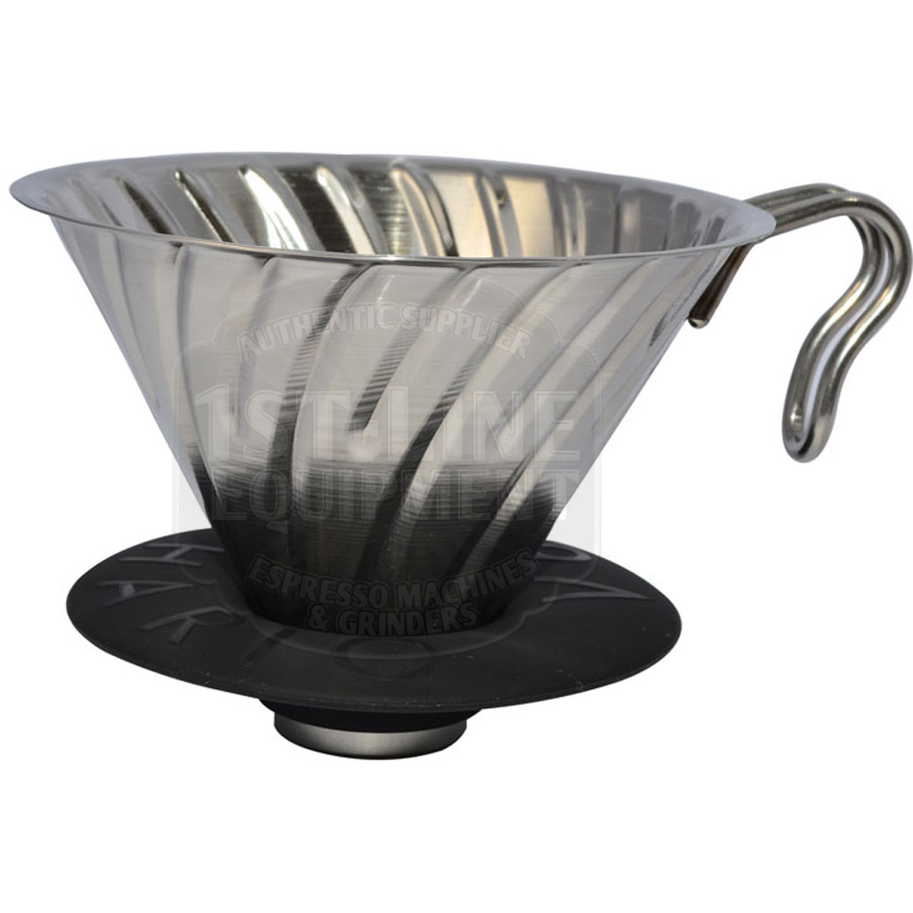 Hario Metal Coffee Dripper V60 02 Silver