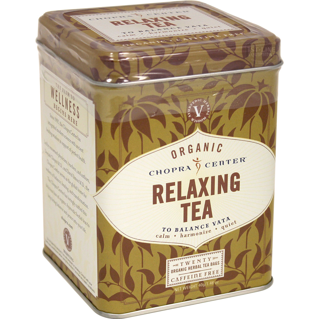 Harney & Sons Organic Chopra Relaxing Decaf Herbal Tea 20 sachets