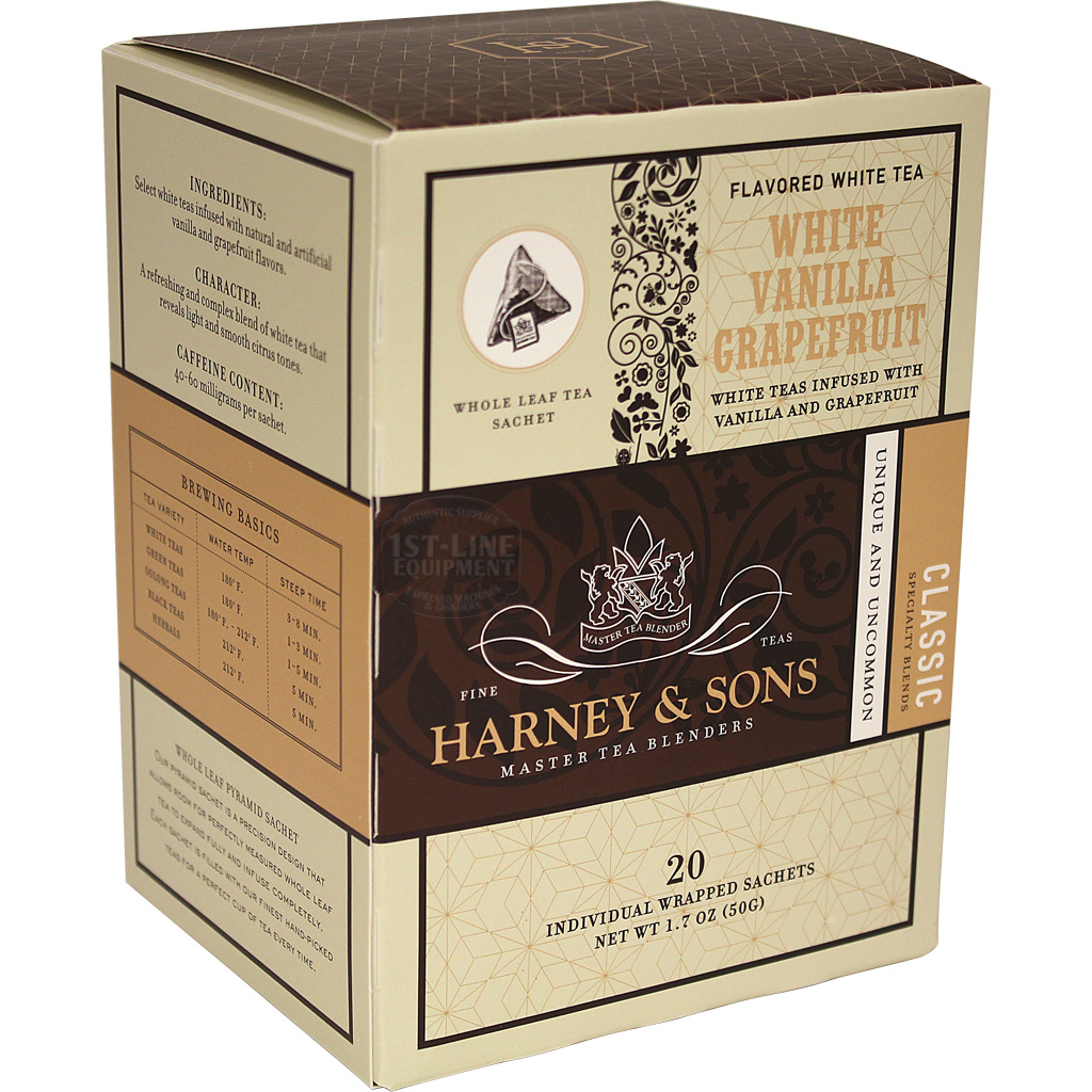 Harney & Sons White Vanilla Grapefruit Tea 20 sachets