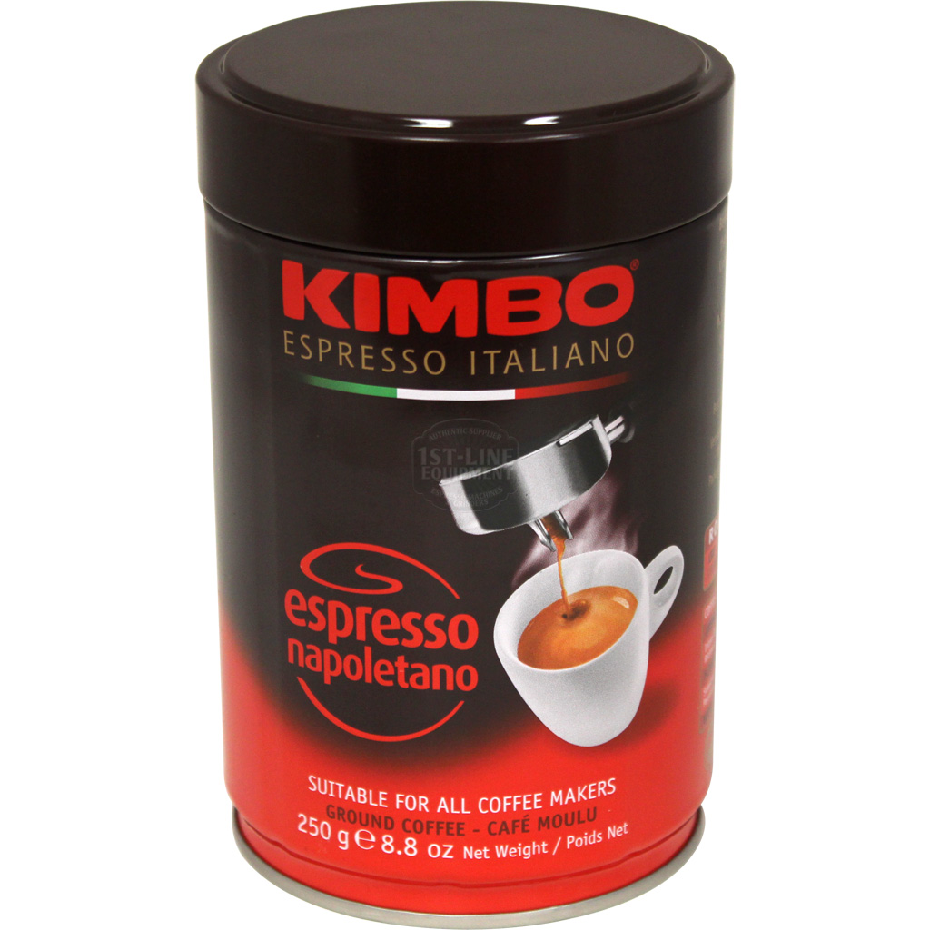 DISCONTINUED Kimbo Espresso Napoletano Ground Coffee 8.8 oz can