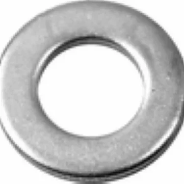 A close-up of the Elektra 01392035 Heating Element Screw Washer, a metallic washer with a central circular hole, widely used in hardware, construction, and heating element installations. © 2025 1st-line.com