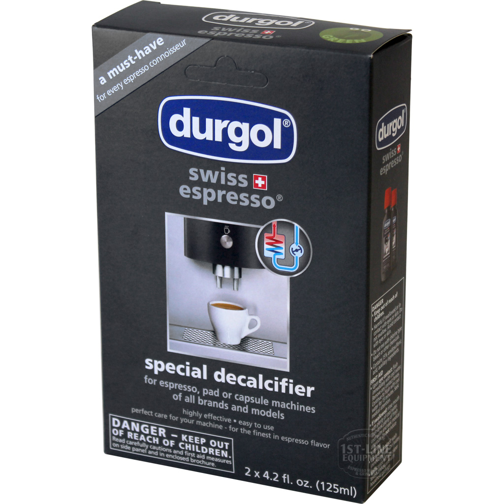 2 bottles Durgol Swiss Decalcifier for All Brands of Espresso Machines 
