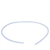 The La Nuova Era NE.L2 Tube 5x3mm is a plain, thin, light blue plastic headband with tapered, open ends, shown against a white background. © 2025 1st-line.com