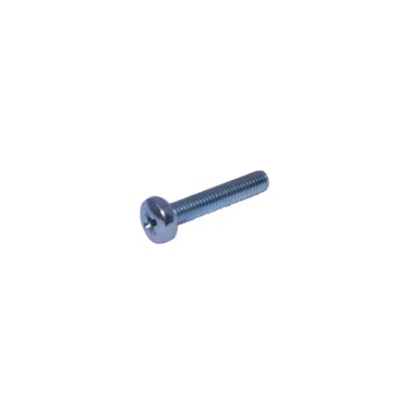 An Ascaso I..170 Micro Fixation Screw—Microswitch to Bracket for Steam Valve—with a round, slotted head and threaded shaft, is shown against a plain white background. © 2025 1st-line.com