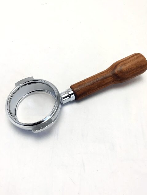 Bezzera 5965635R E61 Wood Handle 58mm Bottomless Portafilter | 1st