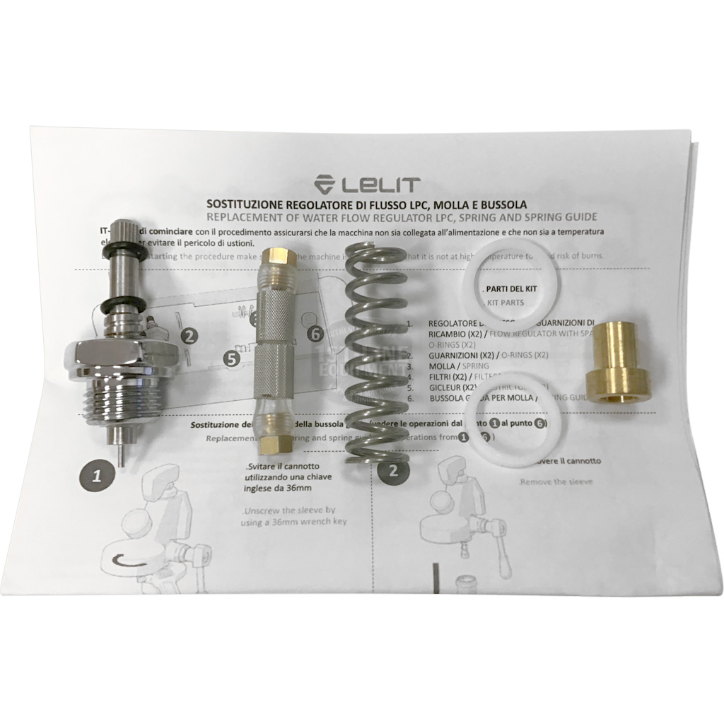 Lelit Grouphead Flow Control Assembly 