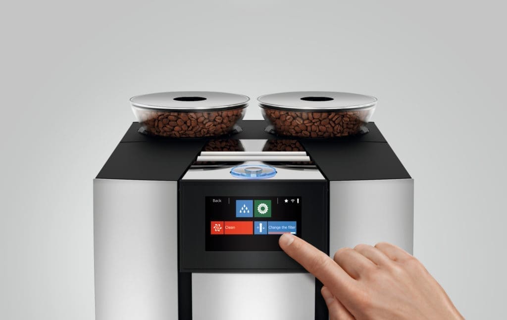 Jura GIGA 6 Automatic Coffee Machine in Aluminum