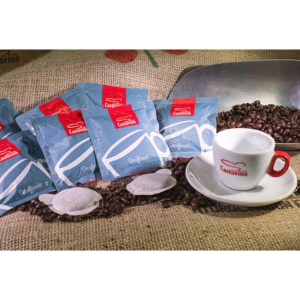 DISCONTINUED Caffe Castorino Decaffeinato E.S.E. Pods 100 / case