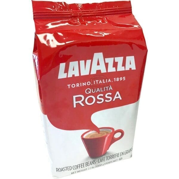 Lavazza Qualita Rossa Roasted Coffee Beans 2.2 lb bag 1stline