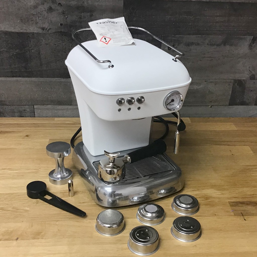 Cloud White Espresso Machine 