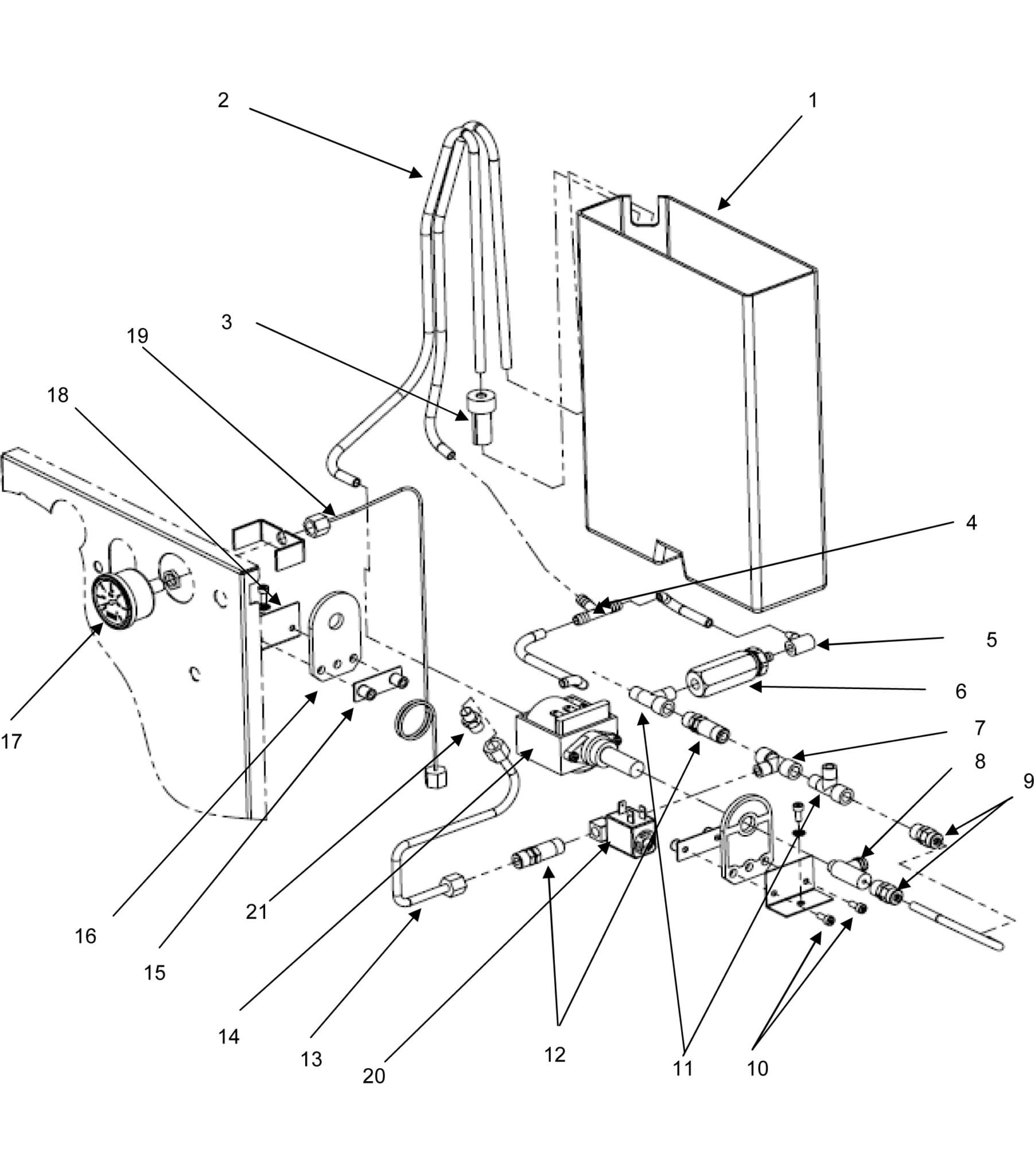 Parts Diagram ECM Barista 1stline Equipment, LLC