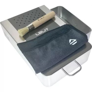 Lelit PLA360M Knock Box Drawer w/ Cloth & Brush