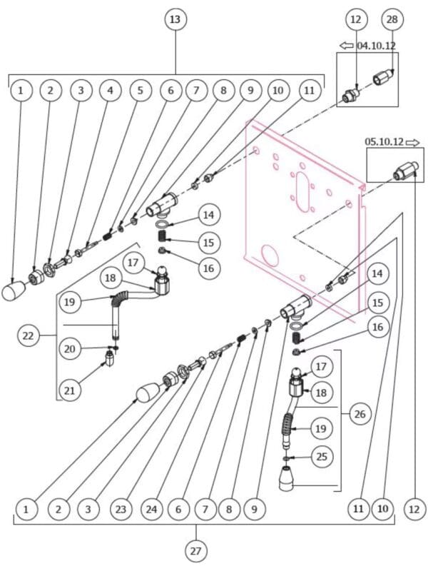 Bezzera Strega TOP V2 Espresso Machine 1stline Equipment, LLC