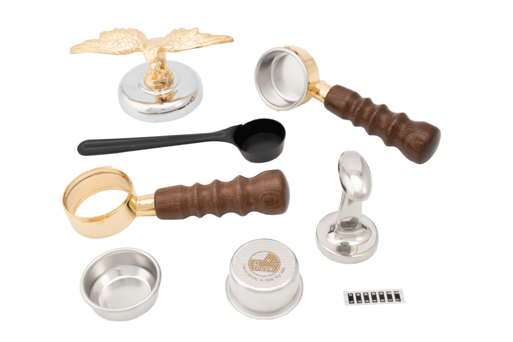 La Pavoni Esperto, Edotto Espresso Machine Chrome/Copper, 16Cup