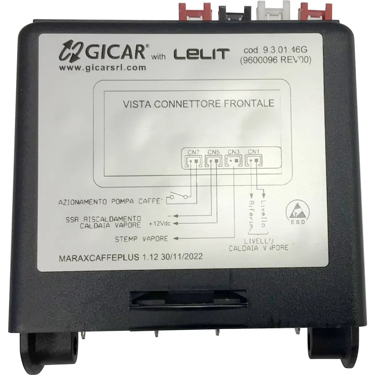 Gicar 9600096 Brain Unit for Lelit Mara X | 1st-line