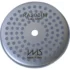 The 1st-Line IMS Competition Shower Dispersion Screen is a round metallic screen with a central hole and a hexagonal pattern, labeled RA200IM Lotto: D485 and IMS Made in Italy in black—ideal for espresso enthusiasts. © 2025 1st-line.com