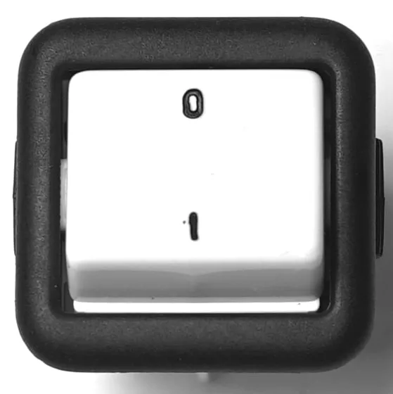 Vetus Square Rocker Switch V.4402 WHITE ROCKER SWITCH | 1st-line.com