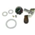 Bezzera 5900574 wood knob flow control kit components on white background
