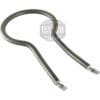The Bunn 11442.0000 Warmer Element is a metal, U-shaped part with two flat terminal connectors at each end, made for use in appliances like espresso machines.