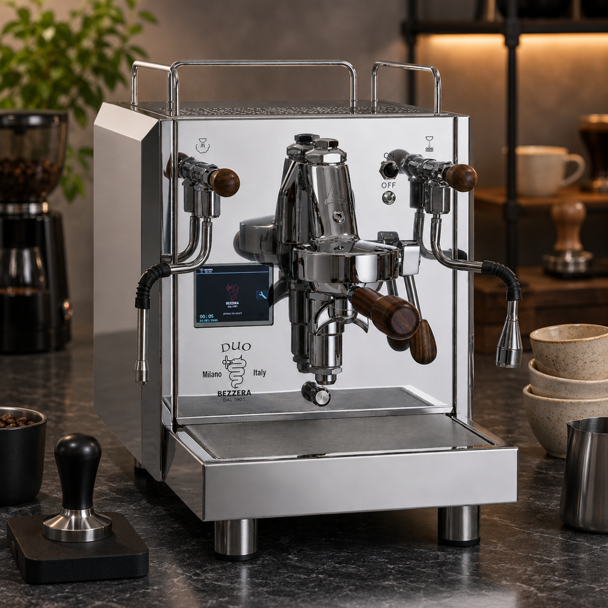 Bezzera DUO MN V2 Dual Boiler Espresso Machine Overview | 1st-line
